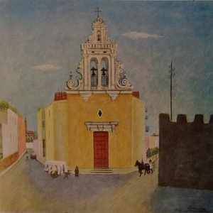 Francesco Speranza, Chiesina dell’Immacolata a Modugno, 1967, tempera