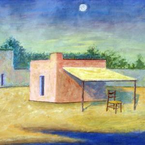 Francesco Speranza, La sciala a Santo Spirito, tempera, 1983, Collezione della Città metropolitana di Milano, Palazzo Isimbardi