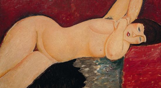 Amedeo modigliani: nudo coricato