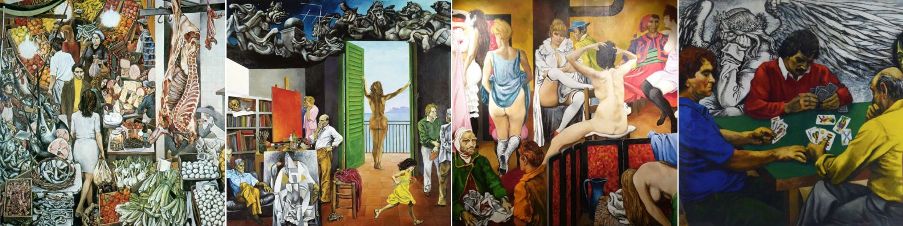 4 opere di Renato Guttuso