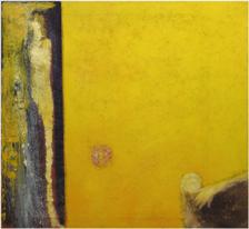 Ruggero Savinio: La colomba minacciata dalluomo ombra, 1967, olio su tela, 140  151 cm Milano, Museo del Novecento, collezione Boschi Di Stefano  Ruggero Savinio, by SIAE 2022