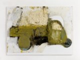 Bonioni, Giacomo Cossio,Verde, collage e tecnica mista su tavola cm. 77x103x7