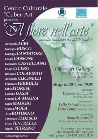 IL FIORE NELL'ARTE, LOCANDINA