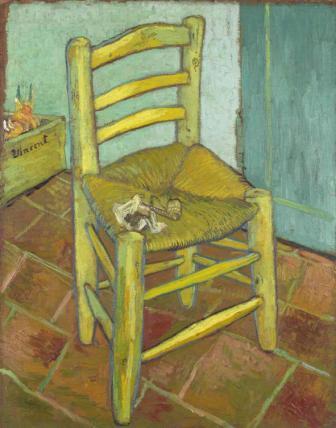 Vincent Van Gogh, La sedia di Van Gogh © The National Gallery, London. Bought, Courtauld Fund, 1924