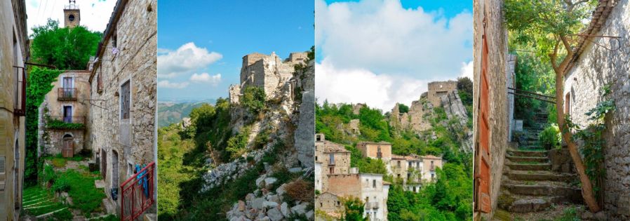 Quattro fotografie di Montebello Sul Sangro