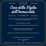 Men Cena Vigilia dell'Immacolata