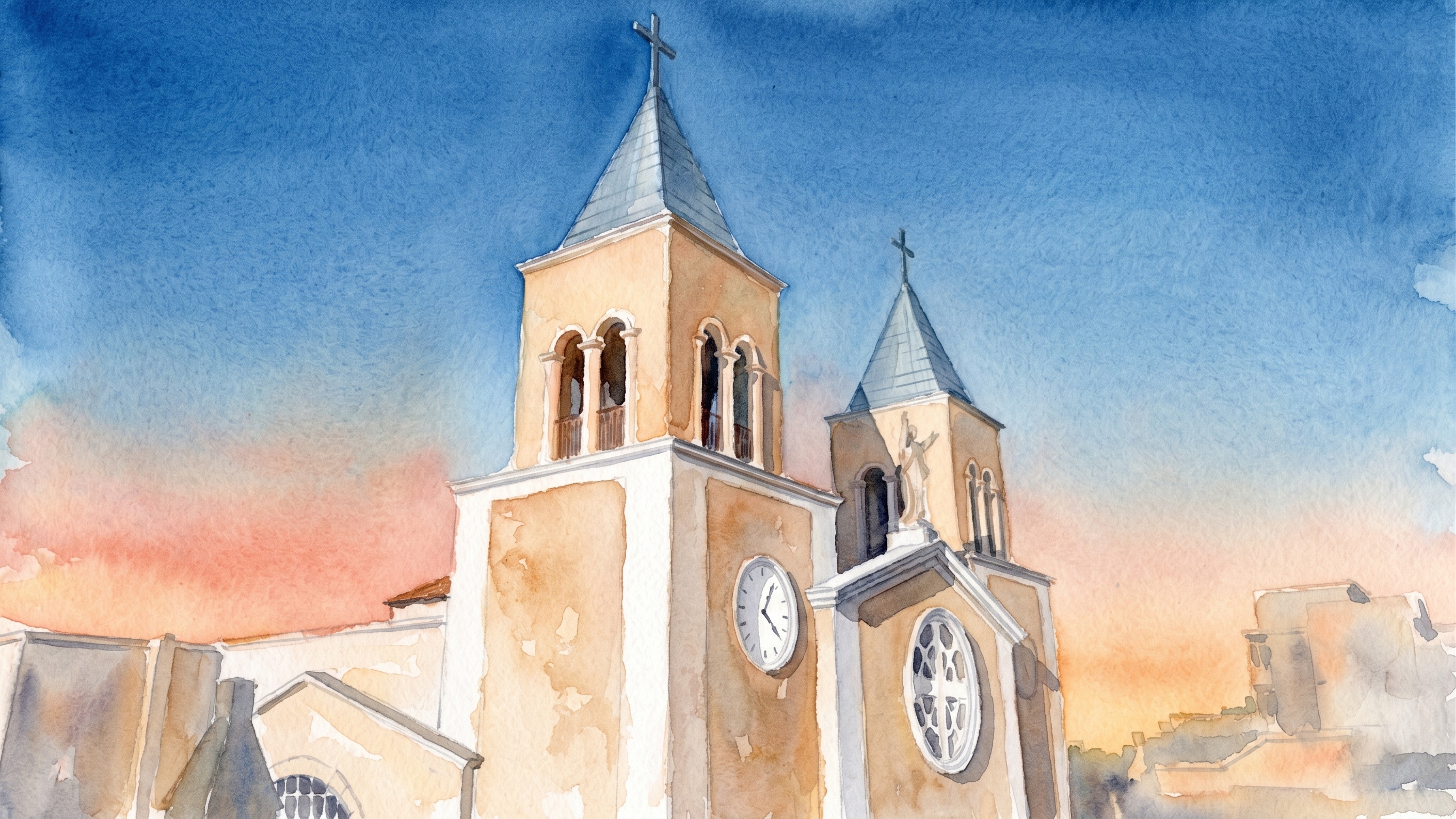 I due campanili della chiesa dello Spirito Santo di Bari S.Spirito