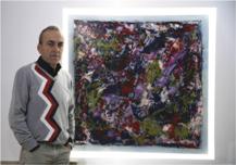 Untitled - Smalti su tela, cm 100 x 100, 24/10/2025