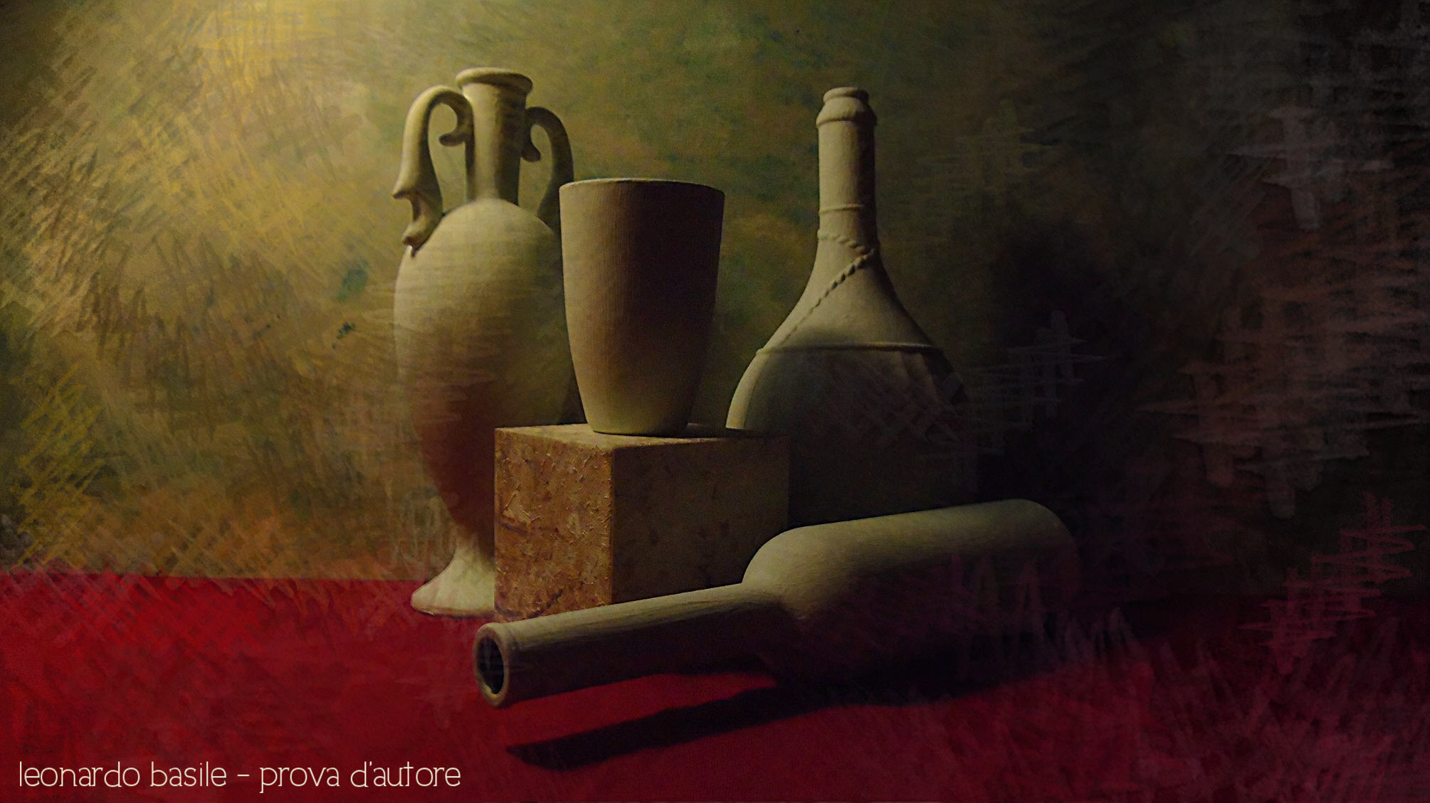 Elaborazione grafica da foto 'Omaggio [4] a Giorgio Morandi - 1