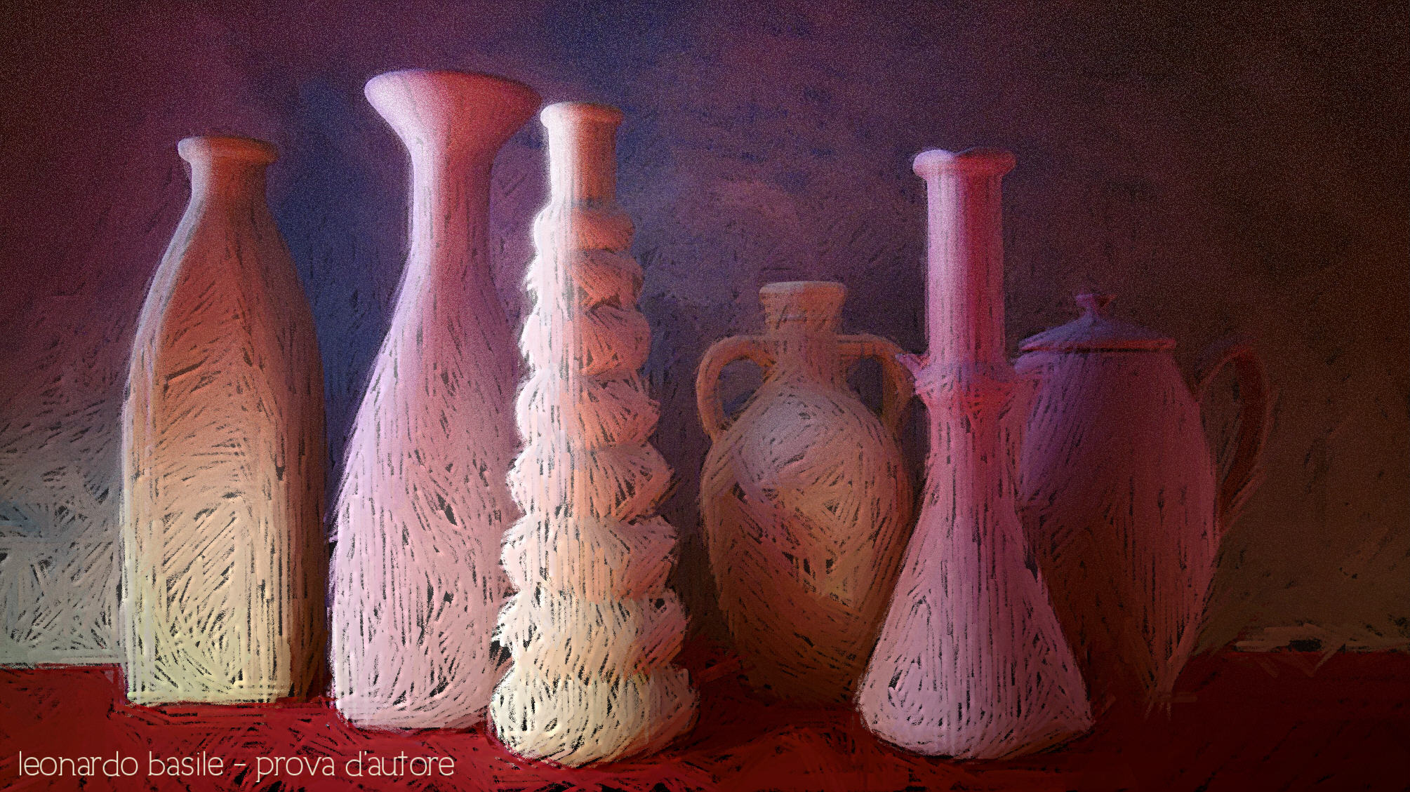 Elaborazione grafica da foto 'Omaggio [4] a Giorgio Morandi - 3