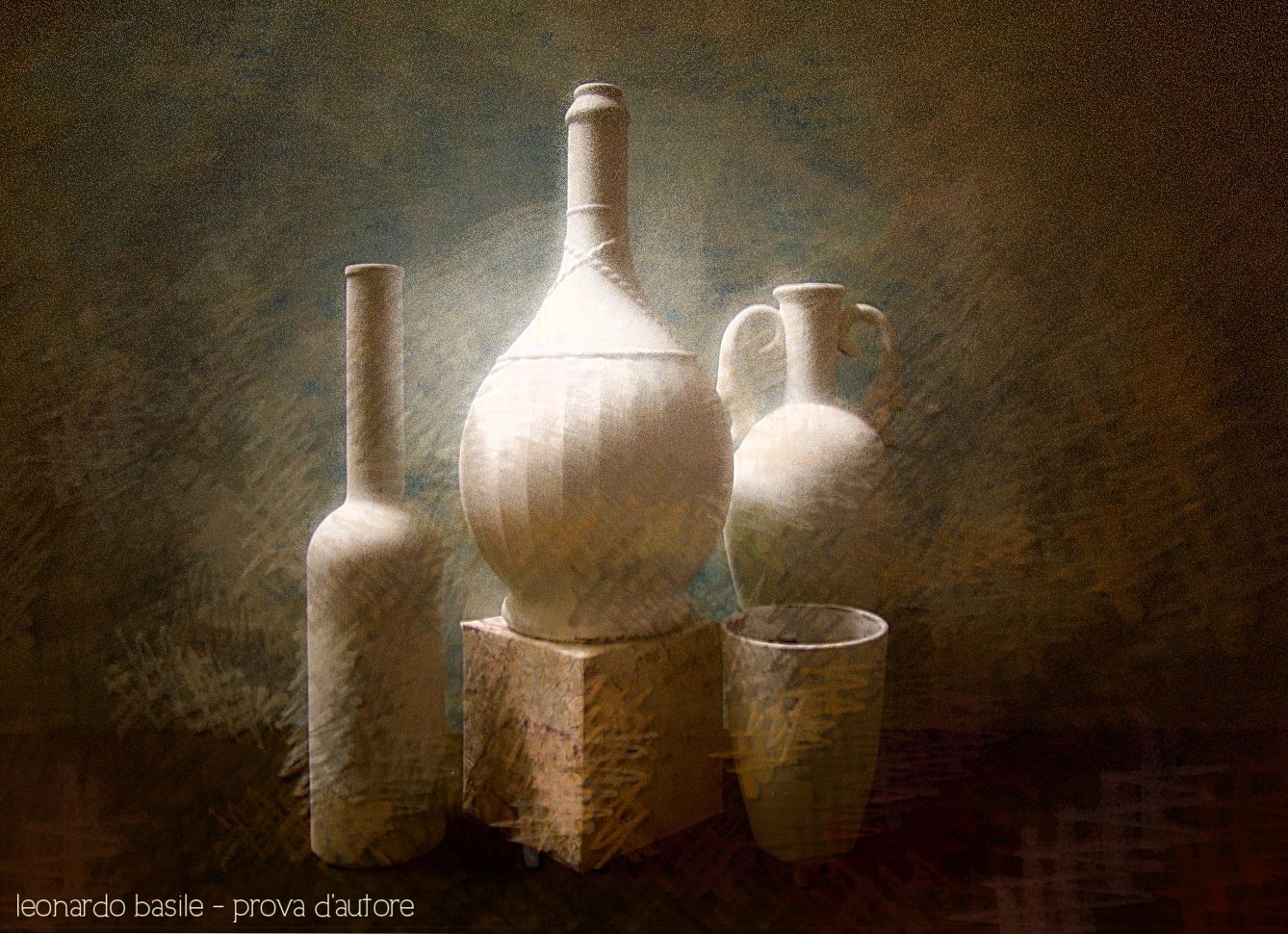 Elaborazione grafica da foto 'Omaggio [4] a Giorgio Morandi - 11