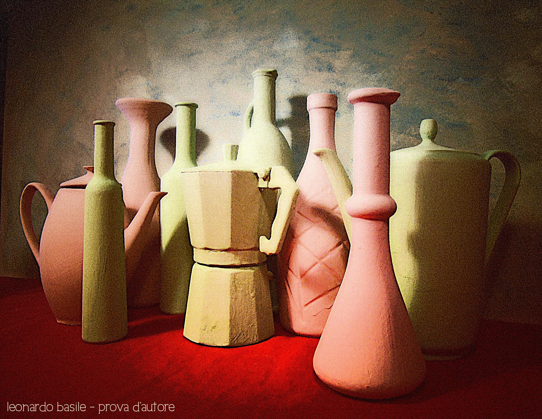 Elaborazione grafica da foto 'Omaggio [4] a Giorgio Morandi - 12