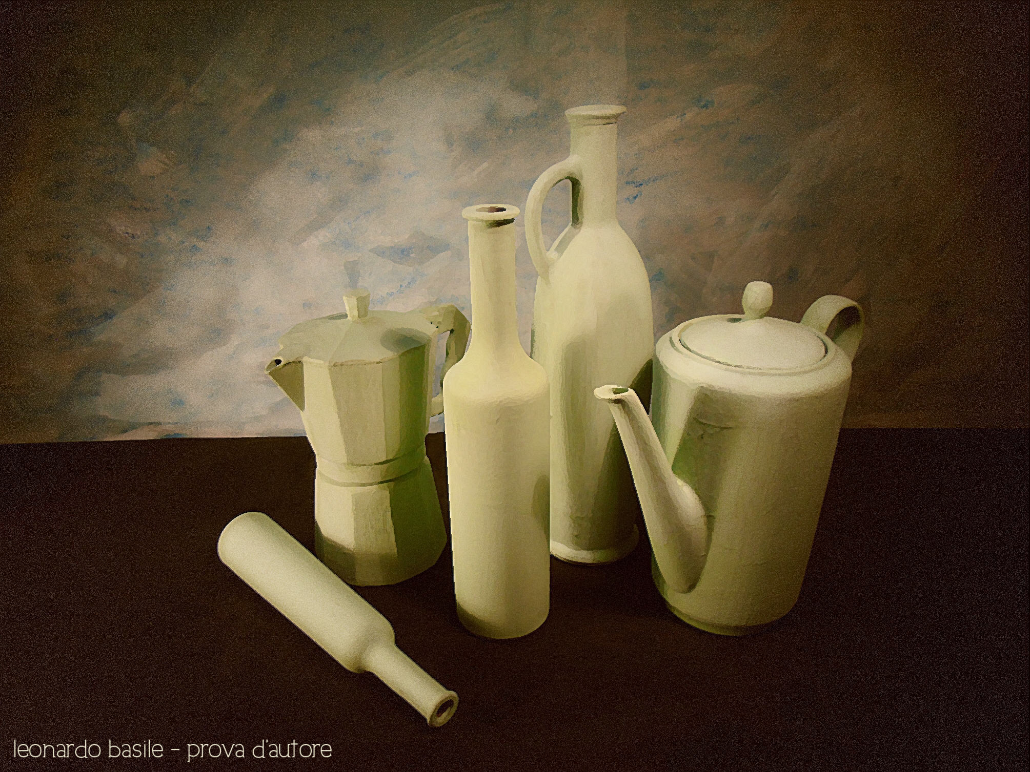 Elaborazione grafica da foto 'Omaggio [4] a Giorgio Morandi - 13