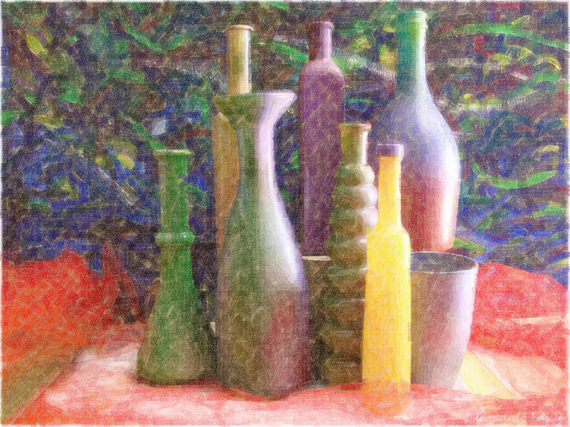 Elaborazione grafica da omaggio [2] a Morandi - 2