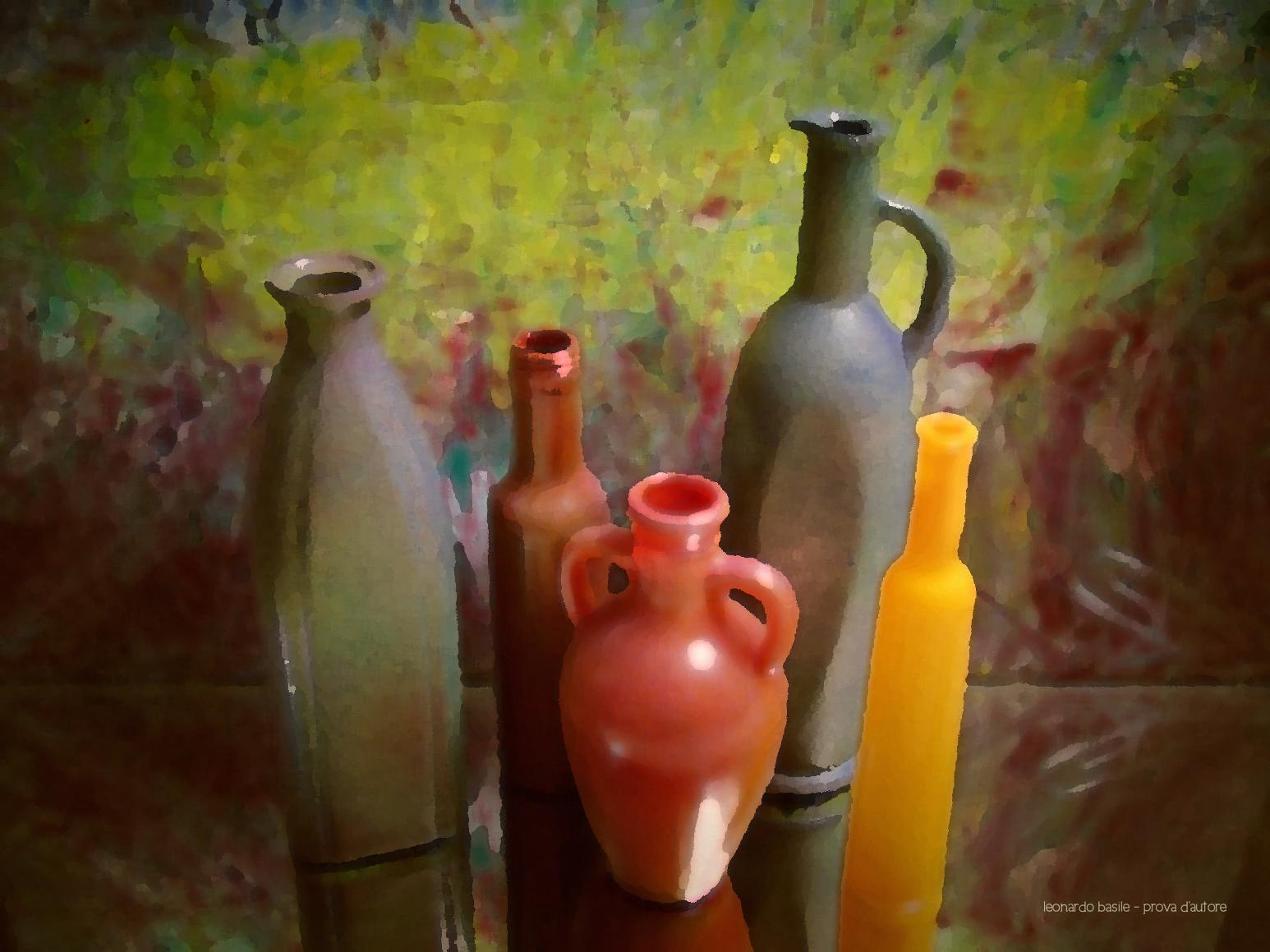 Elaborazione grafica da foto 'Omaggio [3] a Giorgio Morandi - 1