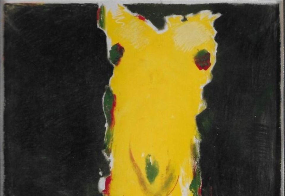 Marlisa Ciccarelli: YELLOW, cm 100 x 70, pastelli e acrilici