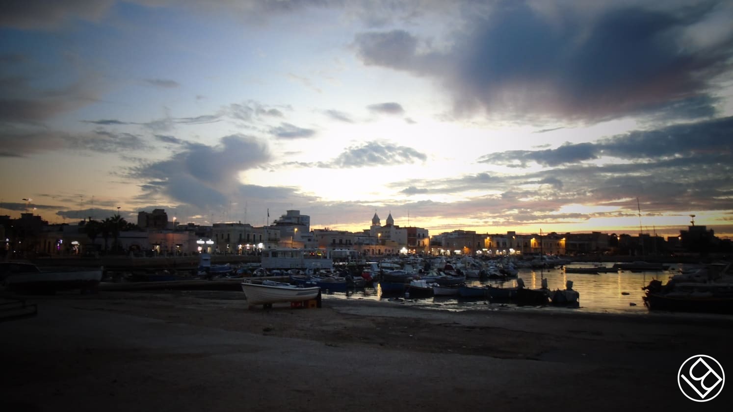 Tramonto al porto di S.Spirito