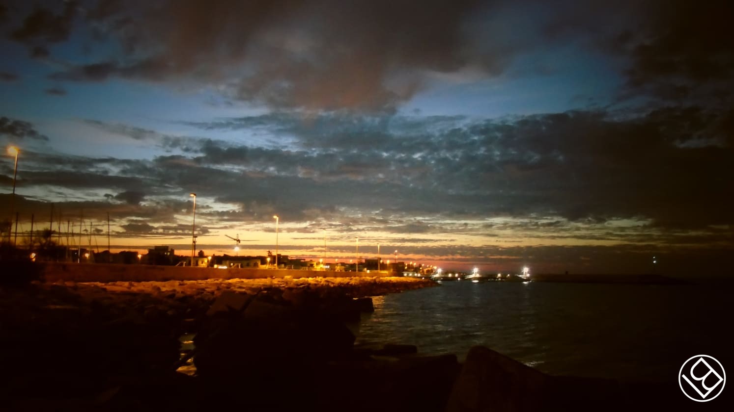 Tramonto al porto di S.Spirito