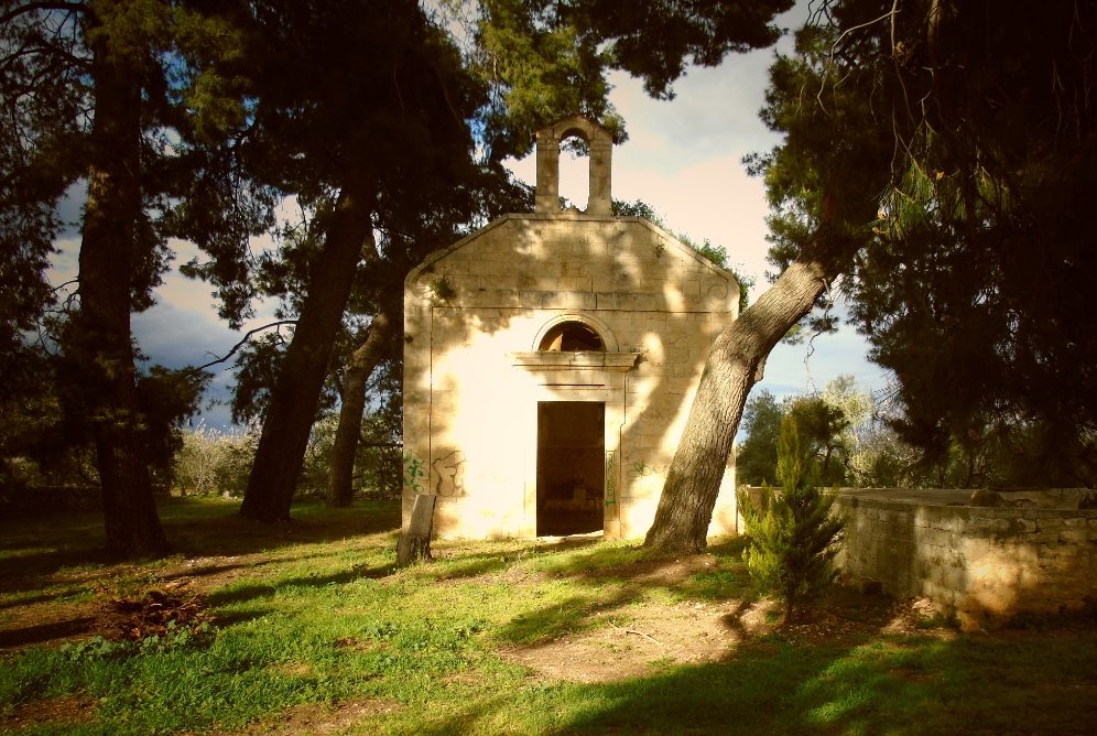 Cappella annessa alla Casina Azzolini in agro di Palo del Collea