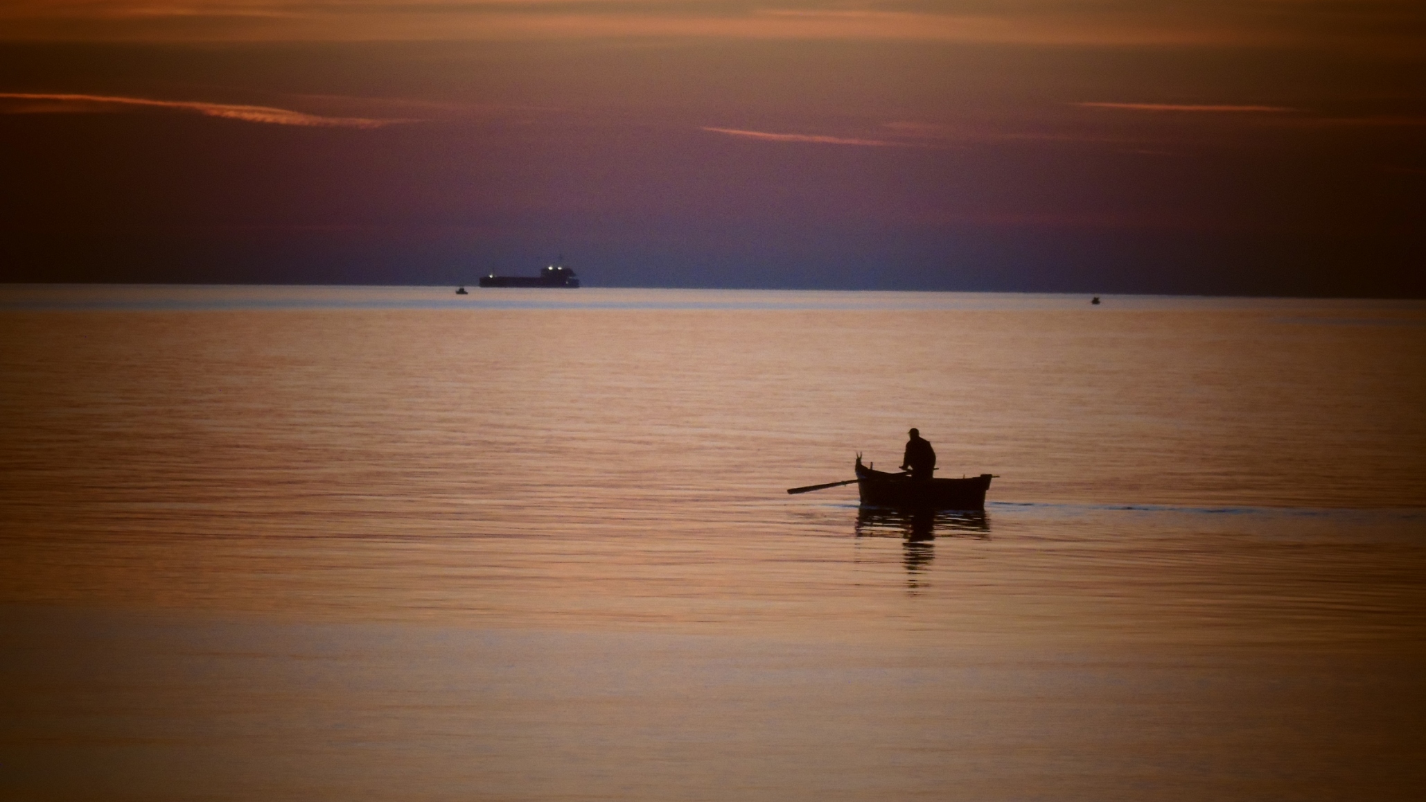 Alba al porto di Bari Santo Spirito - Fotografia di Leonardo Basile - immagine 6