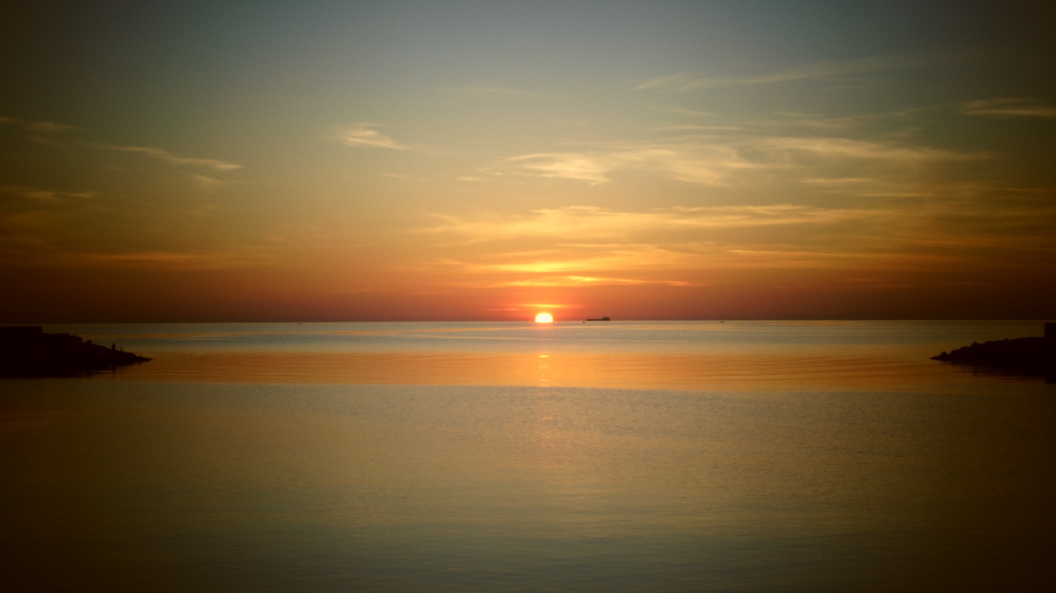 Alba al porto di Bari Santo Spirito - Fotografia di Leonardo Basile - immagine 11