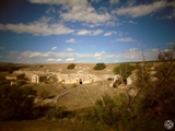 Un intero villaggio del periodo Neolitico ('adattato' nel secolo scorso a masseria) in agro di Spinazzola - non  Grottelline, n.d.r.