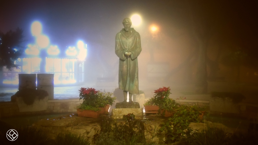 La sera, la nebbia, il lungoporto... a S.Spirito