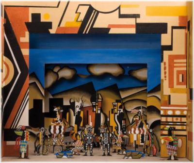 Bozzetto per la Cration du monde - Fernand Leger