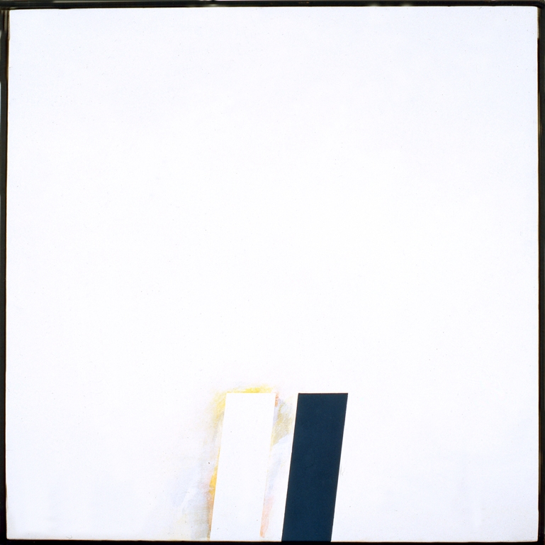 Claudio Verna, Pittura, 1976, acrilico su tela, 75 x 75 cm