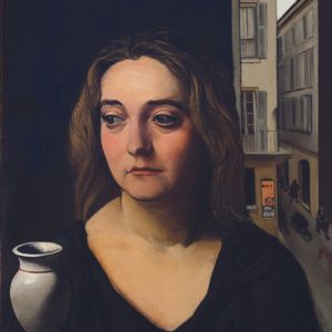 Achille Funi: Mia sorella, 1921 Olio su tela, cm 60,5 x 44,5 Ferrara, Museo d’Arte Moderna e Contemporanea “Filippo de Pisis”