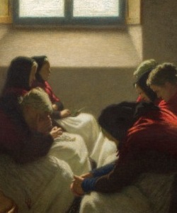 Angelo Morbelli, La sedia vuota, 1903, Collezione privata