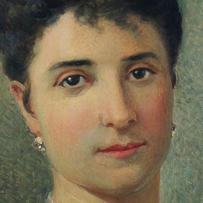 Eugenio Giuseppe Conti, Ritratto di giovane donna, 1880-1885 ca (inv. B0183)