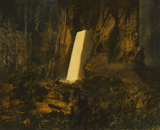 Claudio Montini, Senza titolo, 1982, olio su tavola, cm 70x100