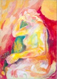 FRAZZETTO 07 La modella 2024 - tecnica acrilico su tela 50x70 cm