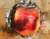 Una delle opere di Prat in esposizione alla 54 Arte Contemporanea di Molfetta