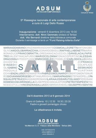 Locandina della Quinta edizione di SMALL ART