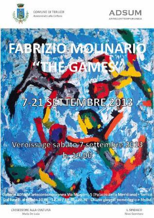 Locandina della mostra The Games