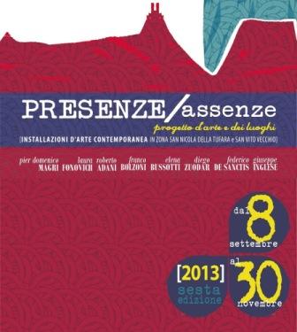 Locandina della mostra Presenze/Assenze