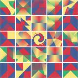 Leonardo Basile : Alcuni elementi della serie Concept of geometric abstraction