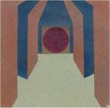 Leonardo Basile : Conflitto-75, cm 32X32, collage con carta cromaticamente trattata - 05022020