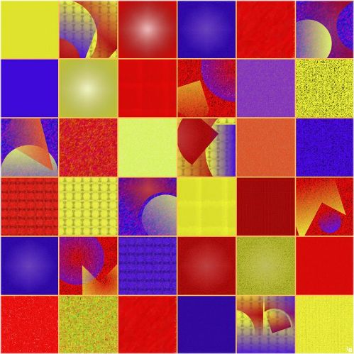 Leonardo Basile : Policromia, Elaborazione digitale