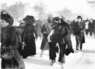 La passeggiata al Bois de Boulogne, Parigi 1911