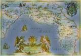 Cartina geografica della Japigia