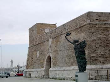 Una fotografia del Fortino di Sant'Antonio Abate di Bari