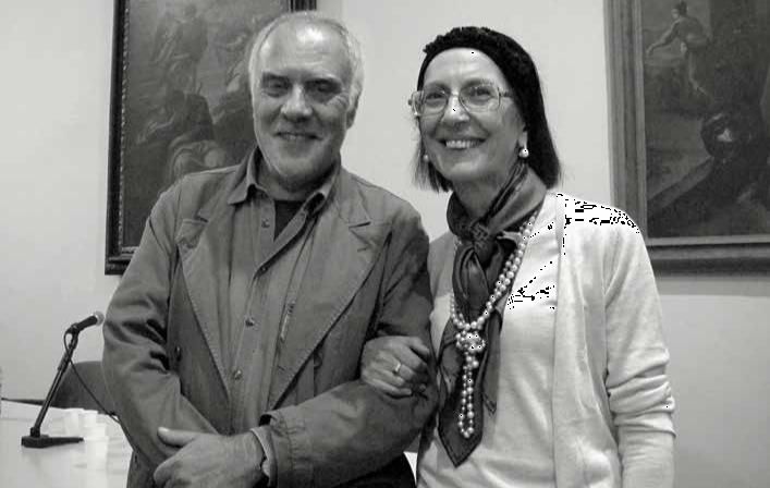 Clara Gelao e Mimmo Paladino