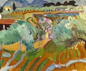 Dipinto di Raoul-Dufy: Paysage de Provence