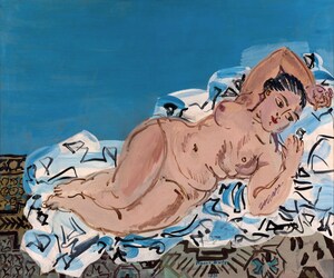Dipinto di Raoul-Dufy: Nu couché 