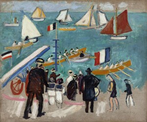 Dipinto di Raoul-Dufy: Les régates