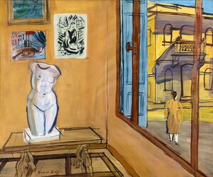 Dipinto di Raoul-Dufy: L'Atelier au torse 