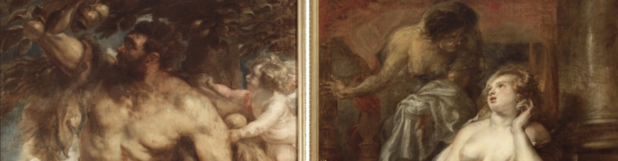 Peter Paul Rubens : Ercole nel giardino delle Hesperides e Deyanira tentata dalla Furia (part.)